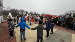 Байкеры организовали праздник для малышей
