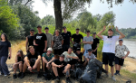 Армавирцы очистили правый берег реки Кубань в рамках экологического субботника