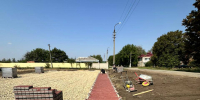 В поселке Учебный Армавира идет благоустройство универсальной площадки - Муниципальный вестник Армавира