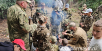 Курсанты КВПК "Гармата" из Армавира посетили военно-полевые сборы в станице Михайловской - GorodArmavir.Ru