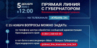 На Кубани продолжается прием вопросов на «Прямую линию» губернатора - Муниципальный вестник Армавира