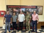Дизельный генератор передали бойцам 15-го отдельного Отряда спецназначения «Вятич»