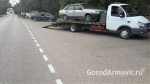 Пьяный водитель пытался сбежать от сотрудников ДПС в Армавире